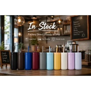 3 in 1 304 stainless steel vacuum insulated water bottle with 3 lids – 18oz, 24oz & 32oz (复制)