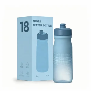 18 oz / 21 oz vacuum insulated stainless steel cycling water bottle