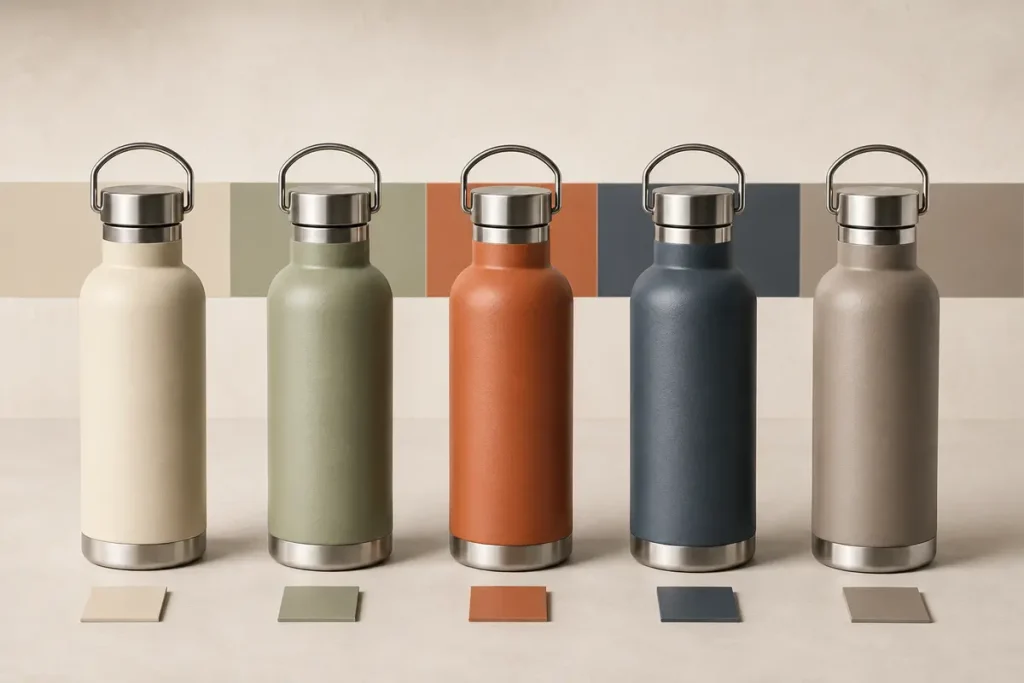 Custom Water Bottle MOQ Explained: Why Colors, Lids, Logos and Packaging Have Different Minimums custom water bottle color moq