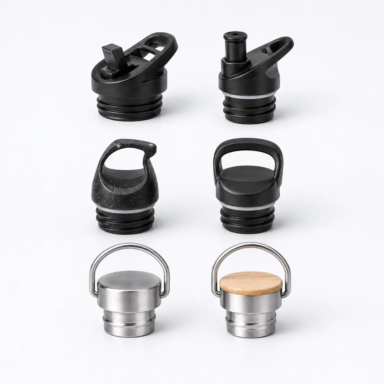 custom water bottle lid options