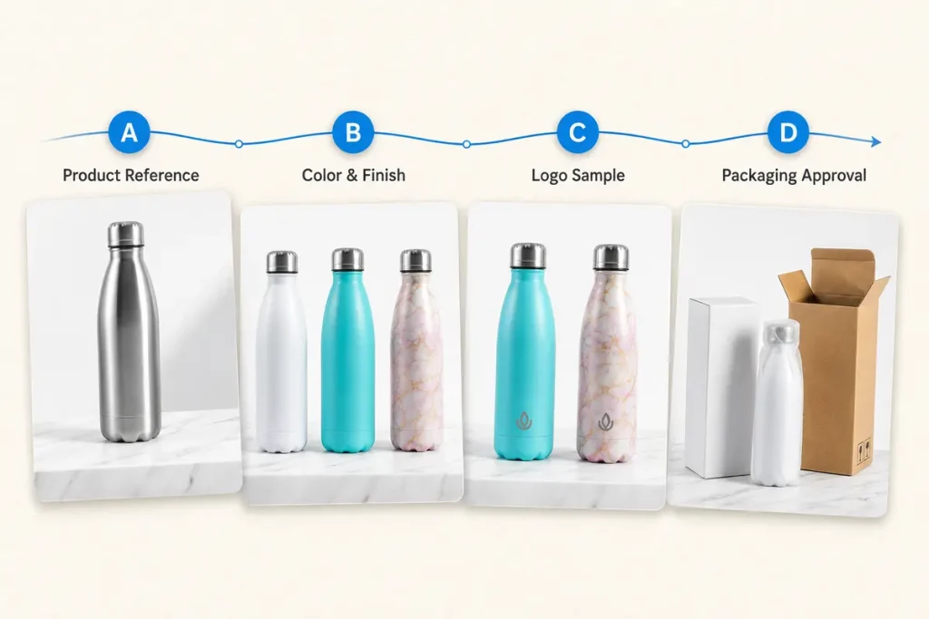 How to Request an Accurate Quote for Custom Stainless Steel Drinkware OEM drinkware sample inspection and approval