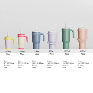400 ml vacuum insulated stainless steel food jar with spoon (复制)